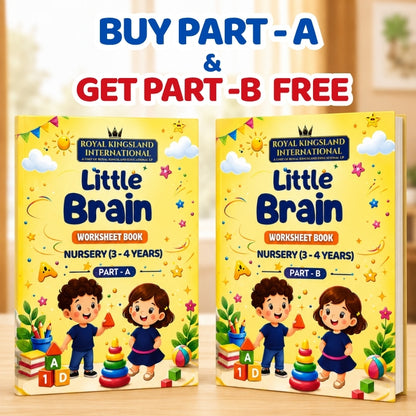 Nursery Worksheet Part A & B (Age 3+)