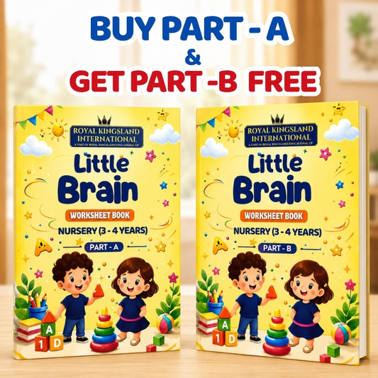 Nursery Worksheet Part A & B (Age 3+)