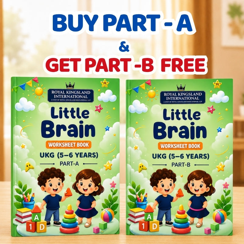 UKG Worksheet Part A & B (Age 5+)