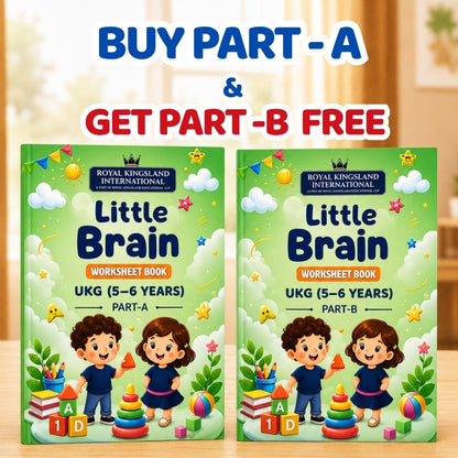 UKG Worksheet Part A & B (Age 5+)
