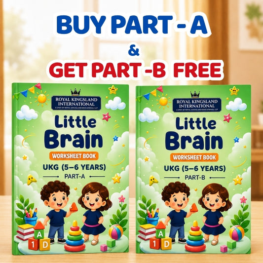 UKG Worksheet Part A & B (Age 5+)