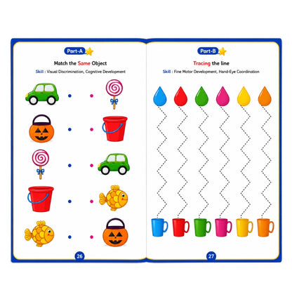 Playgroup Worksheet Part A &  B (Age 2+)