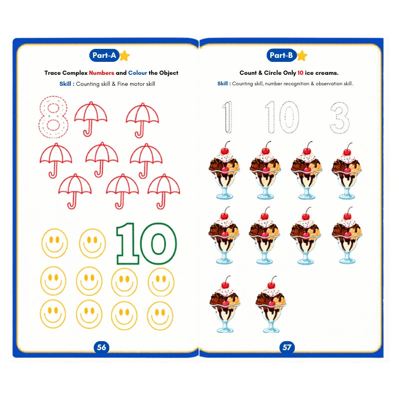 Playgroup Worksheet Part A &  B (Age 2+)