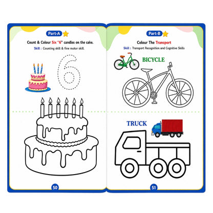 Playgroup Worksheet Part A &  B (Age 2+)